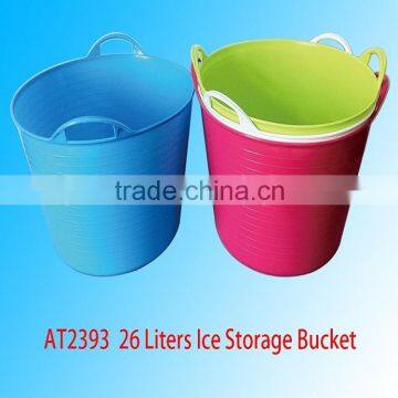 High Quality PE Plastic Storage Tub for Clothes Which Set Beside Washing Machine