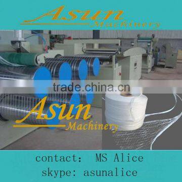 PP flat yarn making machine/PP PE twine rope making machine