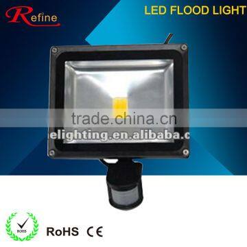 Bridgelux 800lm 10W PIR led flood light