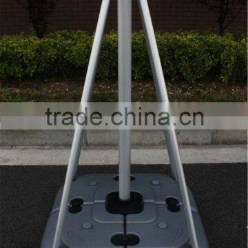 flag pole water bases, portable flag pole base, retractable flag poles