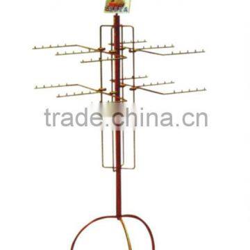 newest design foldable hanging clothes rack for shopping mall