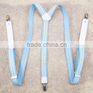 [Taiwan Factory] Colorful Man Leather Suspender Trousers photo-3