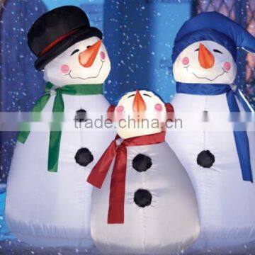 Christmas Decoration Inflatable Snowman/ Inflatable Snowman Family