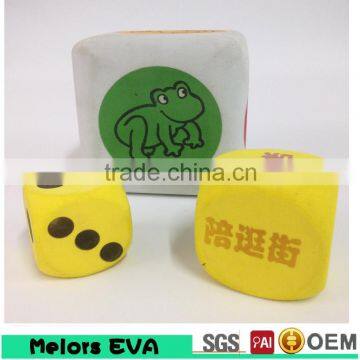 Hot Selling personalized Eva Foam Dice