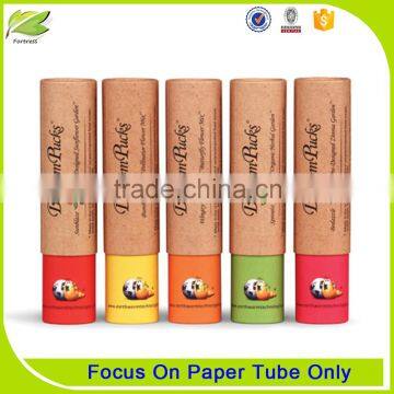 Recycled custom cardboard tube packaging kraft paper tube pakaging