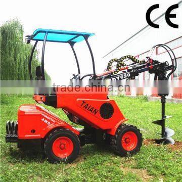 Multifunction Garden Loader DY620 Small Wheel Loader Similar With Mini Avant Loader photo-3