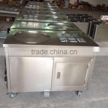 2015 Lestars Multi-functional Flat Pan Frying Ice Pan Machine For Sale photo-3