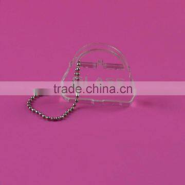 High Quality Custom Clear Acrylic Keychain photo-4