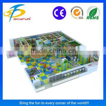 Guangzhou safe indoor playground equipment with high quality and low price