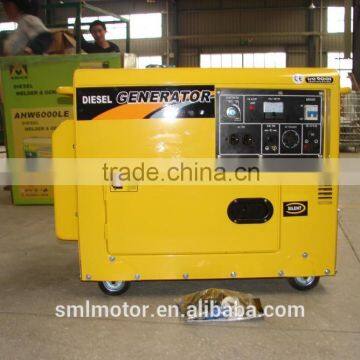 60Hz 5000W Portable Diesel Generator