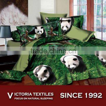 china panda printed bed sheets set 4 piece bed cover set BRAND NEW