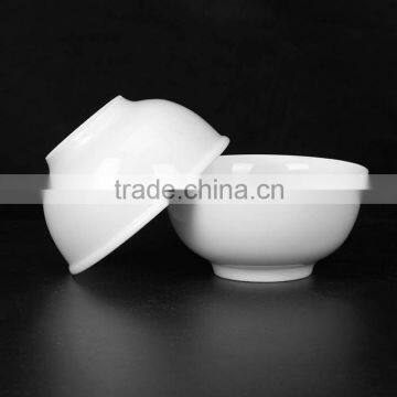 Small Royal White Restaurant Fine Porcelain Soup Bowls Porcelain photo-2