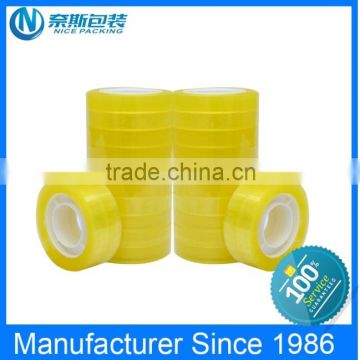 High quality water based bopp stationery tape, adhesive stationery tape