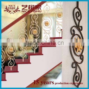 wrought iron stair railings wholesale /cast iron handrail