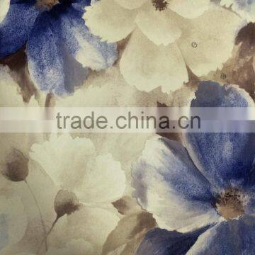 2016 Newest Beautiful Colorful Wallpaper With Big Flower Pattern for Home photo-4