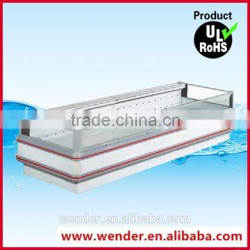 1.5m Single side island display commercial supermarket freezer showcase