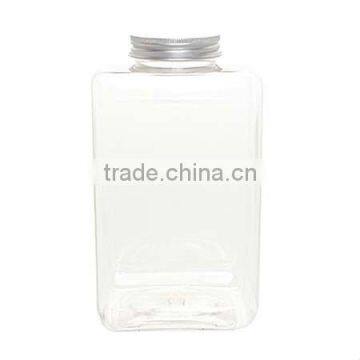 Medicine Bottle Aluminium Cap 950ml Square Clear