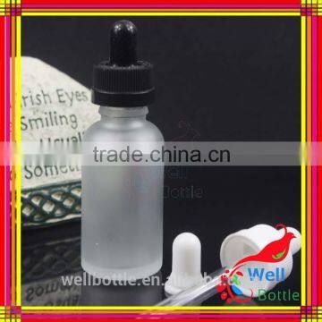 Small Skull Perfume Bottle With Frosted Oil Glass Bottle With Clear Glass Bottles With Screw Cap