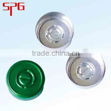 China goods wholesale flip off cap aluminium plastic plastic cap