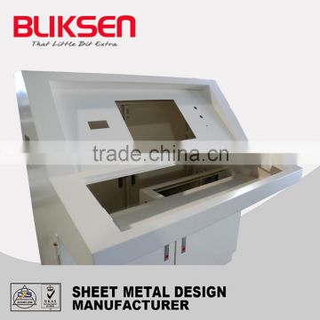 CNC bending laser cutting aluminum control solar panel fabrication