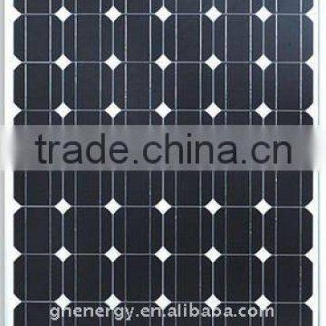 125*125mm Mono 12v 100w Solar Panel PV Module