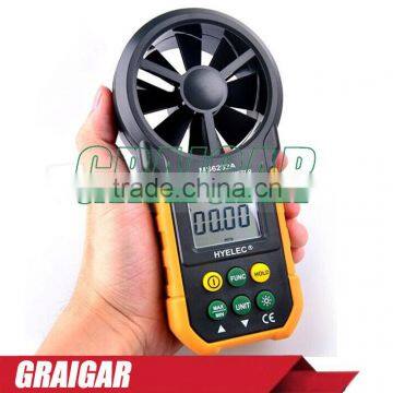 High Quality Multifunction HYELEC MS6252A Digital Air Speed Anemometer/Air Volume/Air Flow Test Meter Contagiros De Rpm photo-2