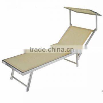 Folding strong aluminium beach bed