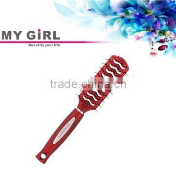 MY GIRL ceramic thermal In Stock Professional Vent Detangling hair brush making machines