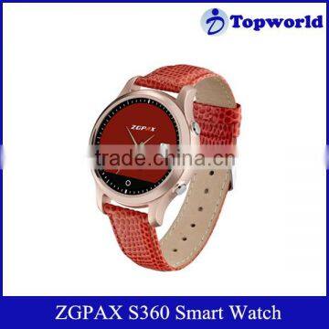 Wholesale Multi Function Pedometer for Health Waterproof Bluetooth S360 Smart Watch Lady Watch