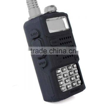 Black Rubber Soft Handheld Case Holster for Radio BAOFENG