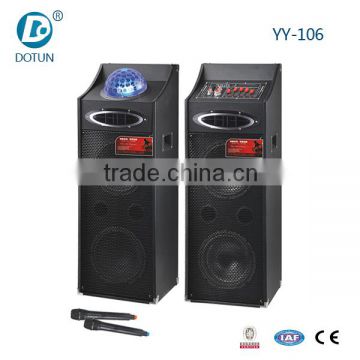 Karaoke system speaker with bluetooth and colorful Led light