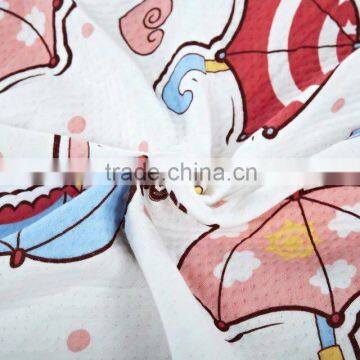 New Arrival Umbrella Printed 100% Cotton Knitted Blanket/Thin Quilt photo-5