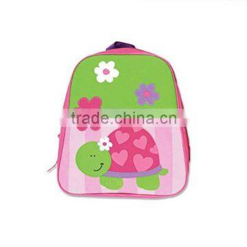 cute children animal backpack , lovely turtleb adjustable strap kid bag