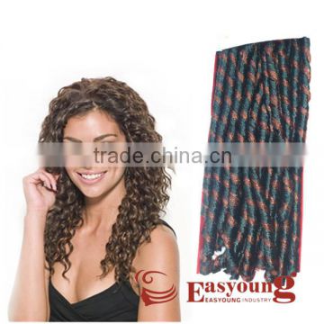 wholesale synthetic hair weaving afro curly hair weft for black women