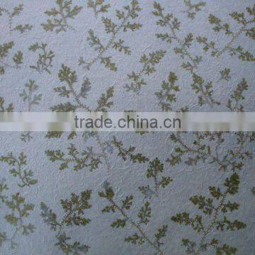 lokta paper with natural leaf