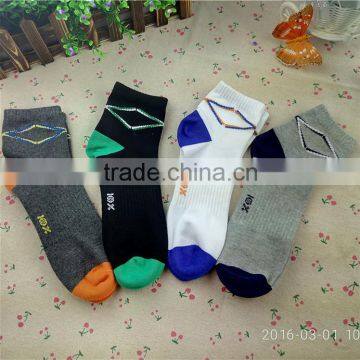 2016 New Fashion Mens Ankle Socks Argyle Design Mens Fashion Ankle Socks photo-2