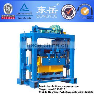 QT40-2 Interlock Brick Machine/Manual Concrete Block Making Machine photo-3
