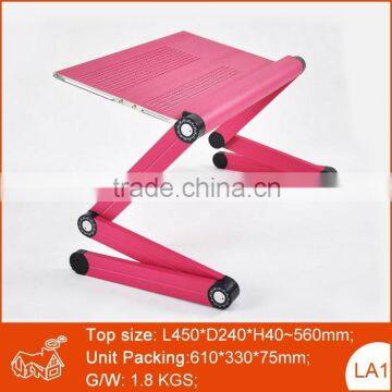 Portable laptop folding table,laptop bed table