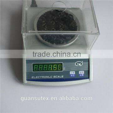 Net Black Cotton Lace Fabric, French Guipure Lace Fabric for Wedding Dress photo-6