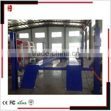 6T heavy duty vehicle car repair lift with rolling jack