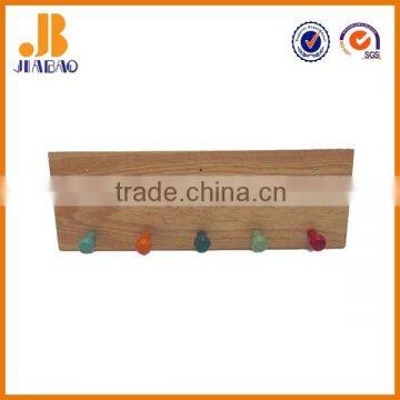 2015 new product in china Wooden bedroom coat hook
