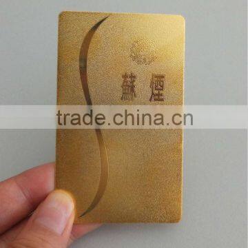 business card, metal card ,ID card , VIP card,gold card,sandblast card,rose gold card