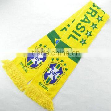 2014 custom football scarf for the world cup