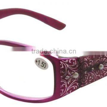 Custom Variety Colored Fraem Plastic Material Glasses for Reading photo-3