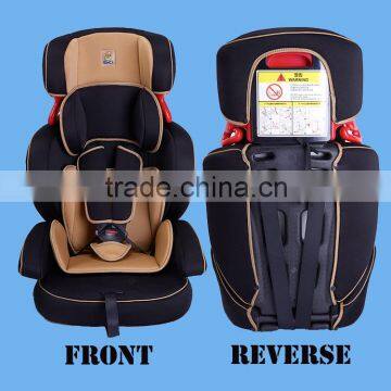 2016 New Design Fashion Shape Ajustable OEM Sample Welcomed ECE ISO Certificates Multicolor Child Car Seat photo-3