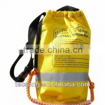 waterproof material throw rope bag