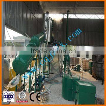 New mini-refinery of waste car/truck motor oil and crude oil ! JNC china waste oil recovering