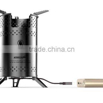 Stainless steel biomass portable stove with best materials Black color pellet stove wood