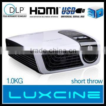 Mini 3D Home Theater Projector C5D With Active Shutter 3D Glasses