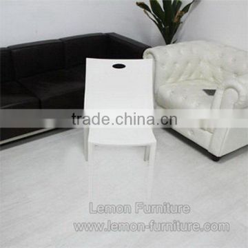 Top quality promotional baroque plastic chair